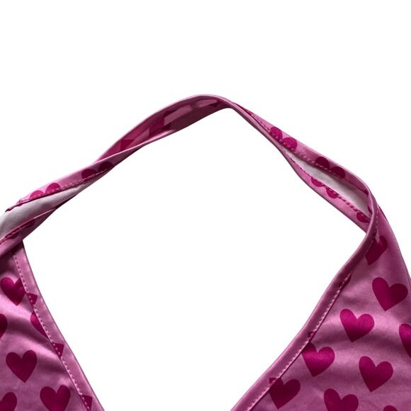 Juniors SHEIN heart tie cropped tops 2-pack size large Rue - Picture 3 of 7